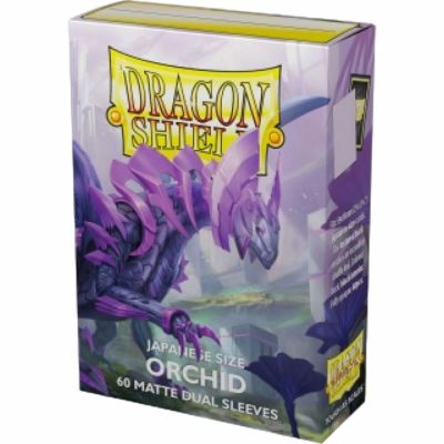 Protges Cartes Format JAP  Dragon Shield - 60 Japanese Sleeves Dual Matte - Orchide