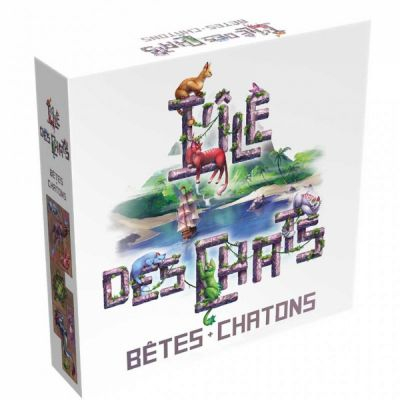 Jeu de Cartes Stratgie L'le des Chats - extension btes et chatons