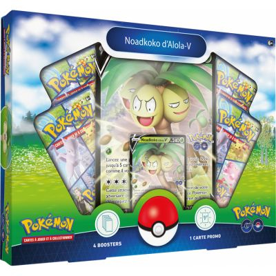 Coffret 4 Boosters Pokmon Pokmon Go - Noadkoko d'Alola