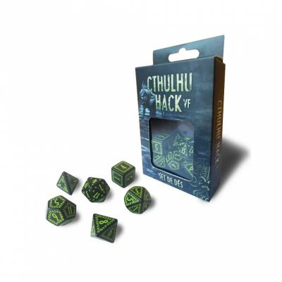 Ds et Gemmes Jeu de Rle Cthulhu Hack : set des ds