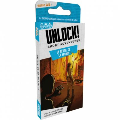 Enigme Unlock Unlock Short Adventures 2 : Le Rveil de la Momie