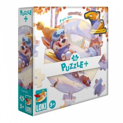 Rflxion Enfant Puzzle + : LOKI fait de la luge