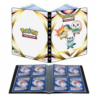 Portfolio A5 - 4 Cases Pokmon Hricendre,Brindibou,Moustillon - A5 - 10 pages de 4 cases (80 cartes recto-verso)