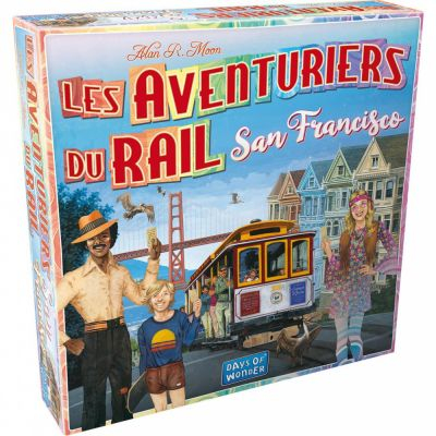 Gestion Les Aventuriers du Rail Les Aventuriers Du Rail - Extension : San Francisco