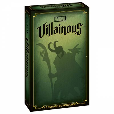 Jeu de Cartes Best-Seller Marvel Villainous - Le pouvoir du mensonge