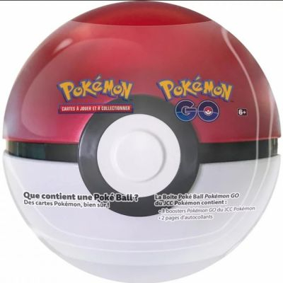 Pokébox Pokémon Pokemon Go EB10.5 - Poké Ball Tin : Pokeball