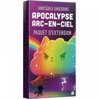 Jeu de Cartes Stratgie Unstable Unicorns - Extension - Apocalypse Arc-en-Ciel