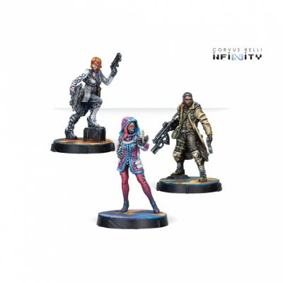 Figurine Stratgie Infinity - Dire Foes Mission Pack Delta : Obsidian Head