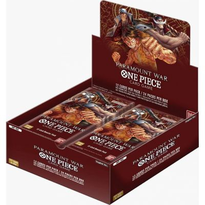 Boite de Boosters Anglais One Piece Card Game Boite de 24 boosters : Paramount War - OP02