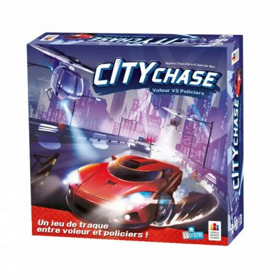 Jeu de Plateau Dduction City Chase : Voleurs vs Policiers