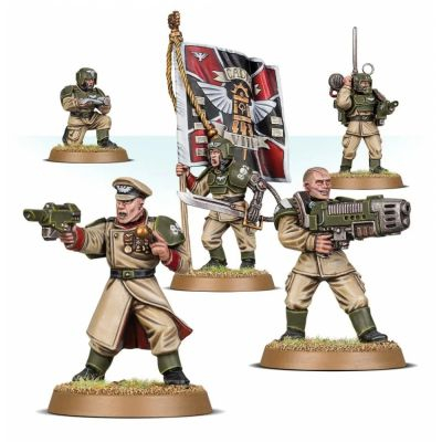 Figurine Warhammer 40.000 Warhammer 40.000 - Astra Militarum : Cadian Command Squad