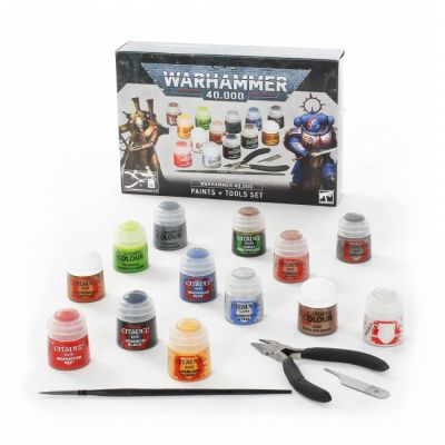 Figurine Warhammer 40.000 Warhammer 40.000 - Paints + Tools Set