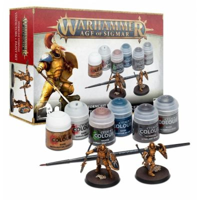 Figurine Best-Seller Warhammer Age of Sigmar - Stormcast Eternals : Vindictors + Paint Set