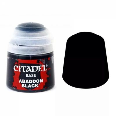 Figurine Figurine Citadel Colour - Base : Abaddon Black