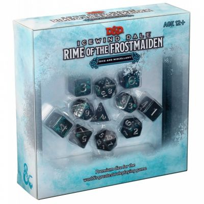 Ds et Gemmes Jeu de Rle D&D - Icewind Dale : Rime of the Frostmaiden (Dice)