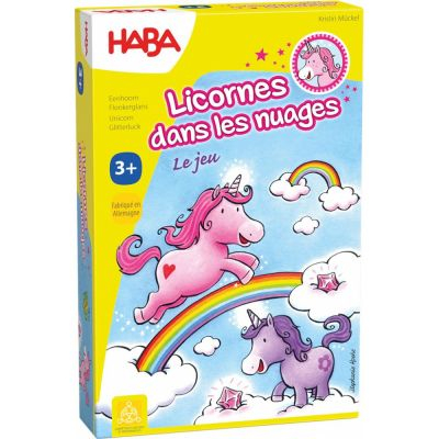 Jeu Enfant Enfant Licorne dans les nuages