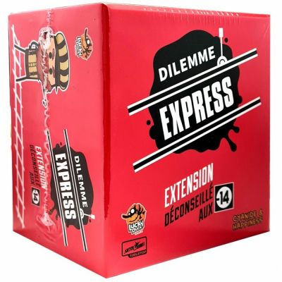 Jeu de Cartes Ambiance Dilemme Express - Extension Dconseill aux -14 ans