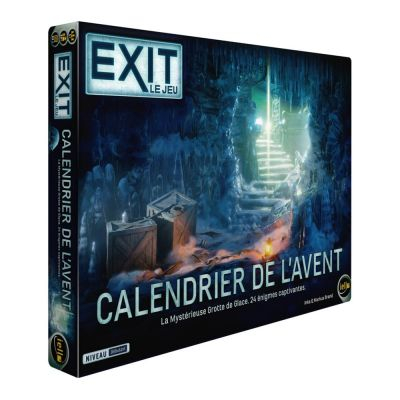 Escape Game Coopération Exit : Calendrier de l'avent la mystérieuse grotte de la glace