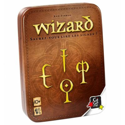 Jeu de Cartes Rflexion Wizard (bote mtal)