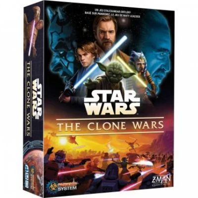 Coopratif Coopration Star Wars : Clone Wars - A Pandemic System Board Game
