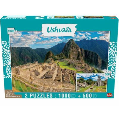  Rflexion Puzzle Ushuaa- Machu Picchu1000 PCS & Tikal 500 PCS