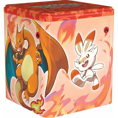 Pokbox Pokmon Tin Cube : Feu