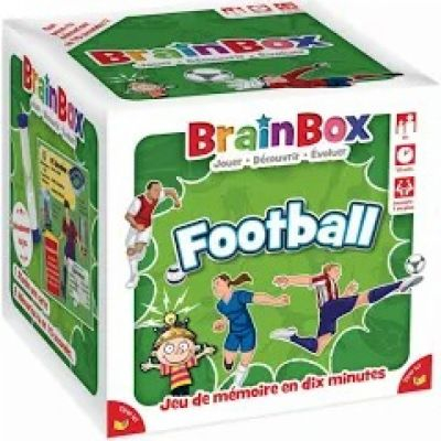 Jeu de Cartes Rflexion BrainBox: Football