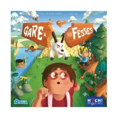 Jeu Enfant Adresse Gare  tes fesses !