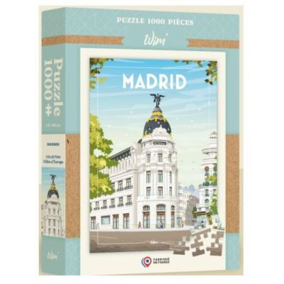  Rflexion Puzzle Wim - Madrid - 1000 Pices