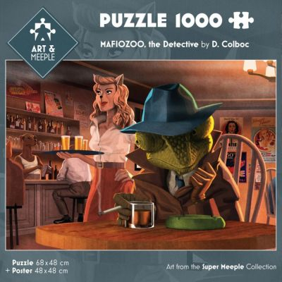 Rflxion Classique Art & Meeple  Puzzle Mafiozoo - 1000 pices