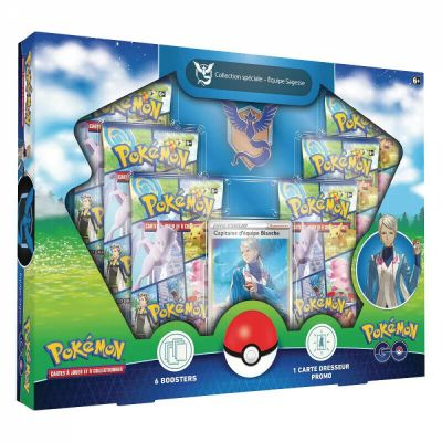 Coffret 6 Boosters Pokmon Coffret Pokmon GO EB10.5 : quipe Sagesse