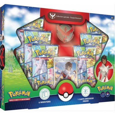 Coffret 6 Boosters Pokmon Coffret Pokmon GO EB10.5 : quipe Bravoure