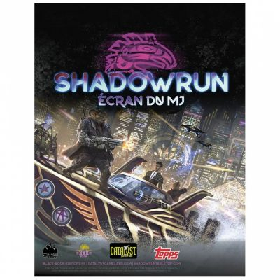 Action/Combat Jeu de Rle Shadowrun 6 - Ecran du Meneur de jeu + Livret + Fiches prtires