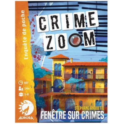 Jeu de Cartes Enqute Crime Zoom - Fentres sur Crimes