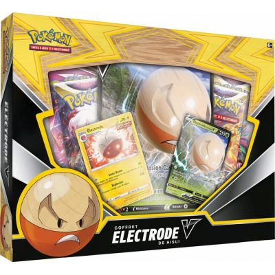 Coffret 4 Boosters Pokmon Electrode de Hisui V