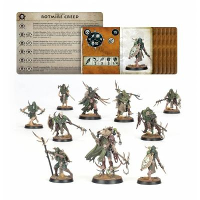 Figurine Warhammer Age of Sigmar Warhammer Age of Sigmar - Warcry : Rotmire Creed