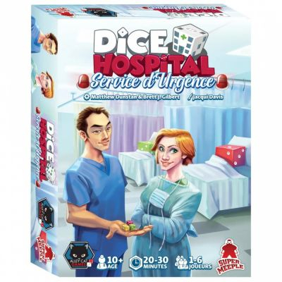 Jeu de Plateau  Dice Hospital - Service d'Urgence