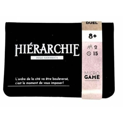 Jeu de Cartes Gestion Microgame - Hirarchie