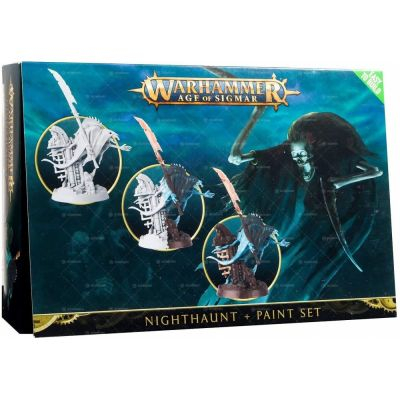 Figurine Warhammer Age of Sigmar Warhammer Age of Sigmar - Nighthaunt : Glaivewraith Stalkers + Paint Set