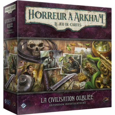 Deck-Building Aventure Horreur  Arkham - Extension : La Civilisation Oublie - Investigateur