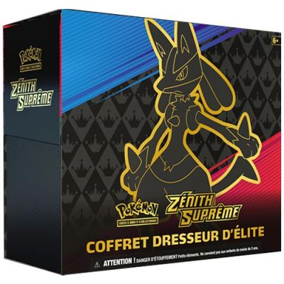ETB Coffret Dresseur d'Elite Pokmon Pokmon EB12.5 - Znith Suprme : Lucario