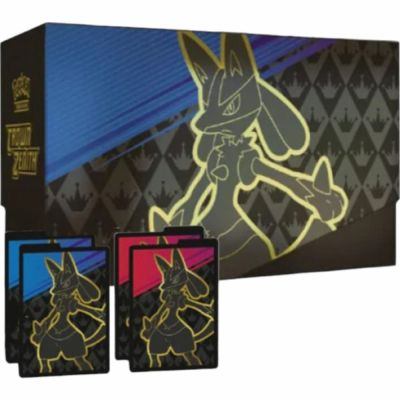 Boite Vide ETB Pok�mon Deck case Lucario EB12.5 Z�nith Supr�me + 4 S�parateurs