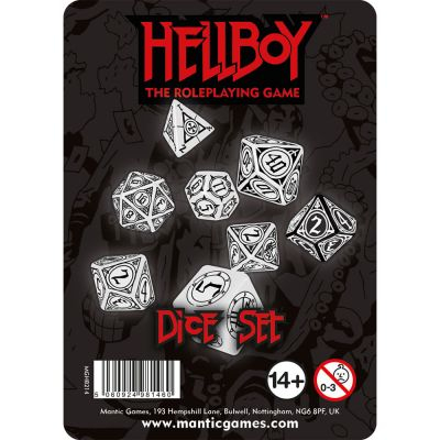 Ds et Gemmes Jeu de Rle Hellboy - Set de ds