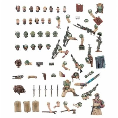 Figurine Warhammer 40.000 Warhammer 40.000 - Astra Militarum : Cadian Upgrades