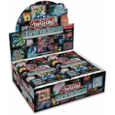 Boite de Boosters Franais Yu-Gi-Oh! Display de 24 boosters - Le Labyrinthe des Souvenirs