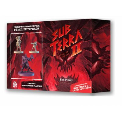 Aventure Coopration Sub Terra 2 - Pack de figurines : Lveil de Typhaon