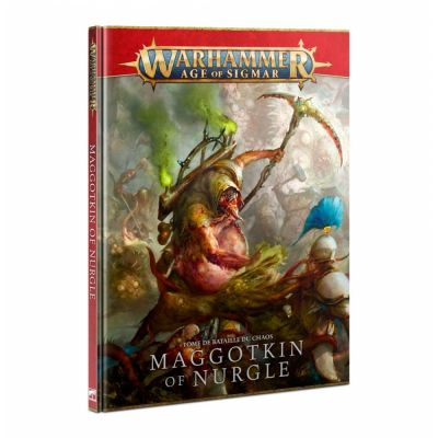 Figurine Warhammer Age of Sigmar Warhammer Age of Sigmar - Maggotkin of Nurgle : Tome de Bataille du Chaos