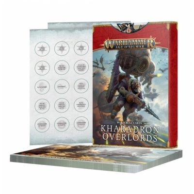 Cartes Spciales Warhammer Age of Sigmar Warhammer Age of Sigmar - Kharadrons Overlords : Warscroll Cards