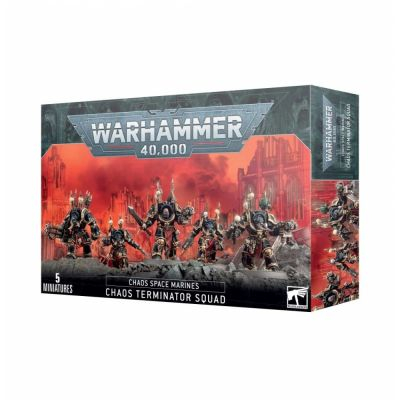 Figurine Warhammer 40.000 Warhammer 40.000 - Chaos Space Marines : Chaos Terminator Squad