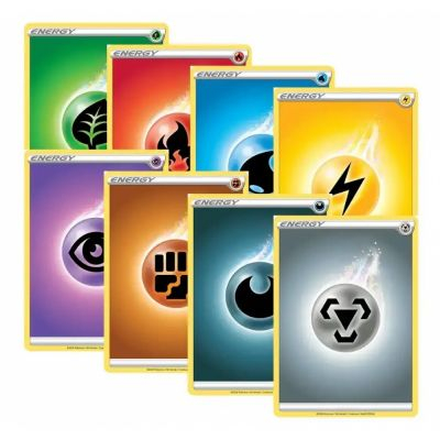 Cartes Spéciales Pokémon Lot de 45 Energies Epée et Bouclier (mixte)